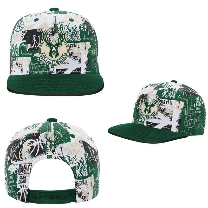 2025 NBA Milwaukee Bucks Hat TX202503076